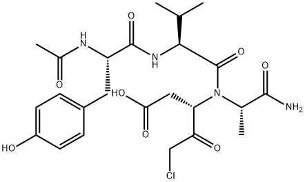 Ac-YVAD-CMK Chemical Structure