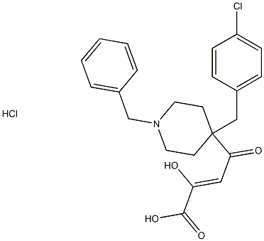L742001 hydrochloride 结构式