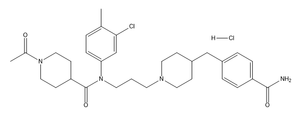 TAK-220 Hydrochloride Chemical Structure