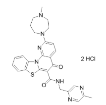 CX5461dihydrochloride 结构式