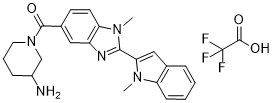 GSK121 trifluoroacetate salt 结构式