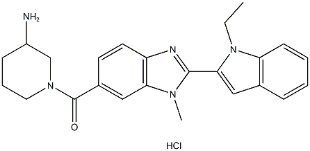 GSK106 hydrochloride 结构式