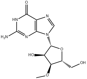3'-O-methylguanosine 结构式