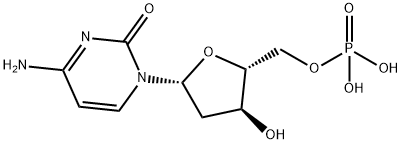 2′-Deoxycytidine 5′-monophosphate 结构式
