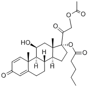 Prednisolone Valeroacetate 结构式