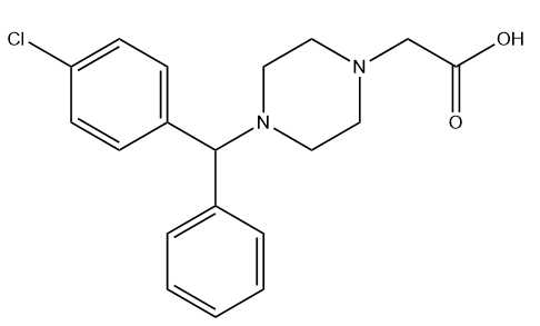Cetirizine Impurity B HCl Chemical Structure Cetirizine Impurity B HCl Chemical Structure