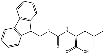 Fmoc-L-Leucine Chemical Structure