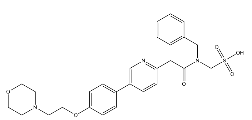 KX2-391 Mesylate Chemical Structure
