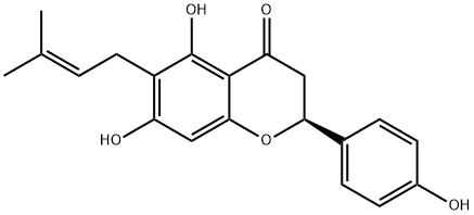 6-Prenylnaringenin Chemical Structure