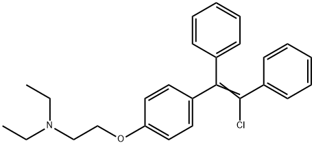 Clomifene 结构式