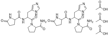 Protirelin Acetate 结构式