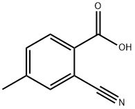 2-Cyano-4-methylbenzoic acid Chemical Structure 2-Cyano-4-methylbenzoic acid Chemical Structure