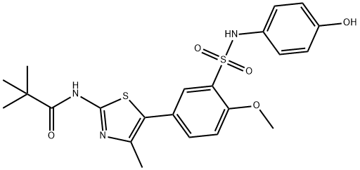 PI4KIII beta inhibitor 10 结构式