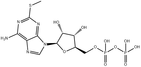 2-MeS-ADP Chemical Structure