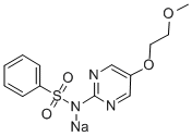 Glymidine sodium 结构式