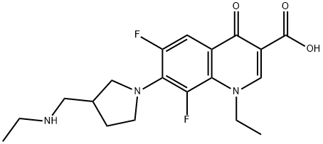 Merafloxacin 结构式