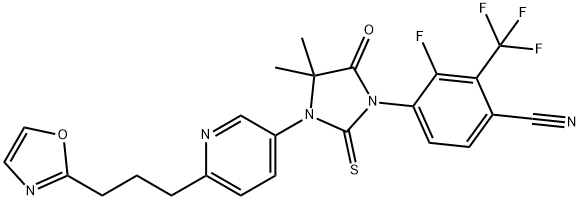 Proxalutamide 结构式