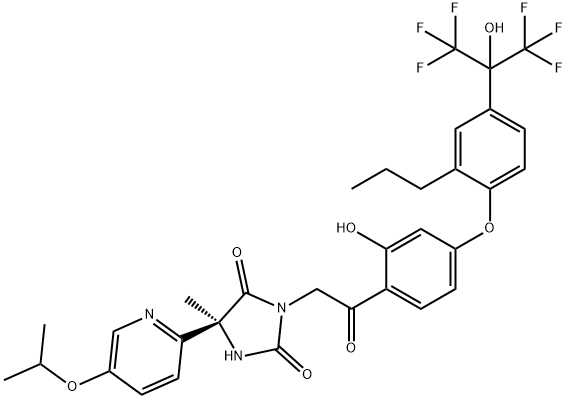 LXRβ agonist-2 Chemical Structure
