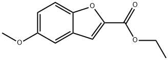 5-Methoxybenzofuran-2-carboxylic acid, ethyl ester Chemical Structure