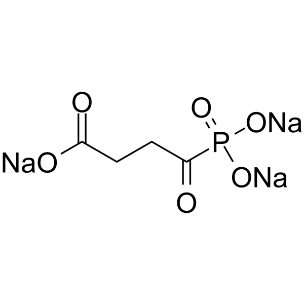 Succinyl phosphonate trisodium salt Chemical Structure