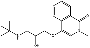 Tilisolol 结构式