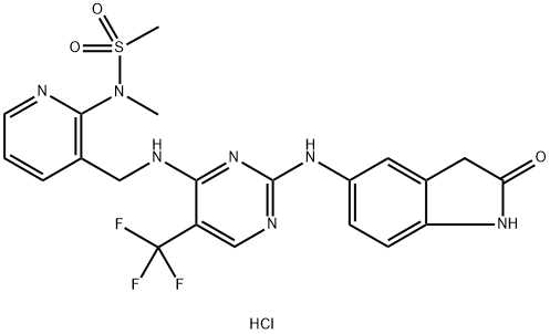 PF-562271HCl Chemical Structure