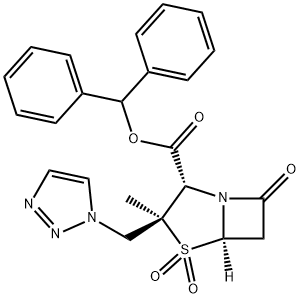 Tazobactam Diphenylmethyl Ester Chemical Structure Tazobactam Diphenylmethyl Ester Chemical Structure