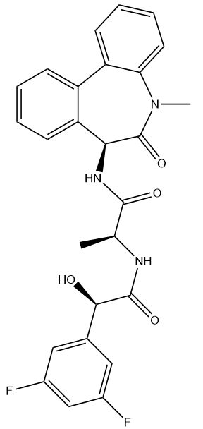 LY-411575 (isomer 1) 结构式