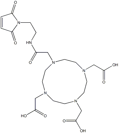 DOTA-Maleimide Chemical Structure