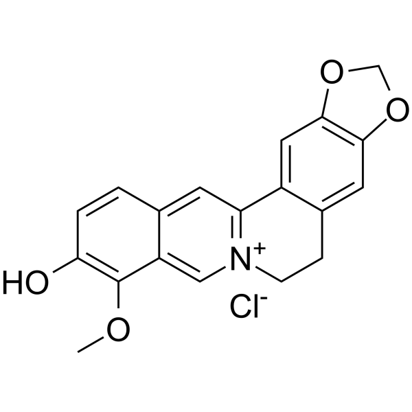 Thalifendine Chloride 结构式