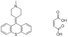 Pimethixene maleate Chemical Structure