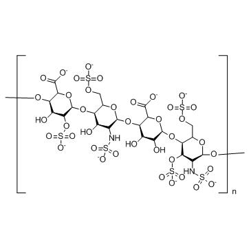 Heparitin, sulfate Chemical Structure