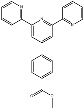 4'-(4-methoxycarbonylphenyl)-2,2':6',2''-terpyridine Chemical Structure