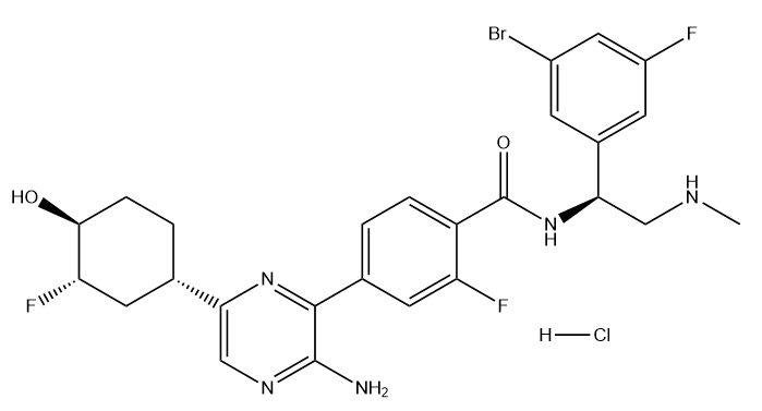 Rineterkib hydrochloride 结构式