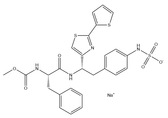 Razuprotafib sodium Chemical Structure