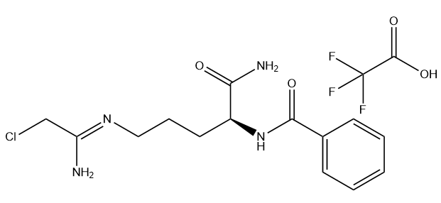 Cl-amidine TFA 结构式