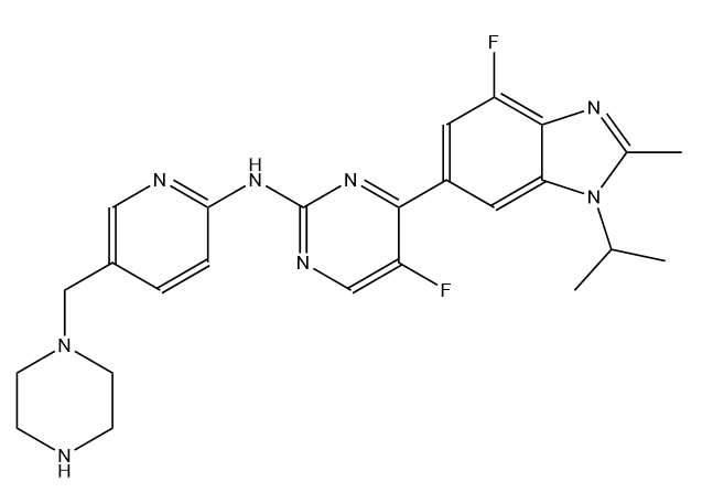 Abemaciclib Metabolites M2 Chemical Structure