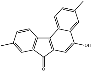 5-Hydroxy-3,9-dimethyl-7H-benzo[c]fluoren-7-one Chemical Structure