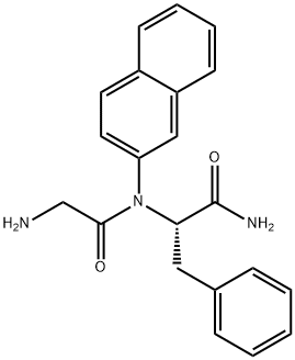 Glycyl-N-2-Naphthalenyl-L-Phenylalaninamide Chemical Structure