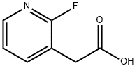 2-(2-Fluoropyridin-3-YL)acetic acid Chemical Structure