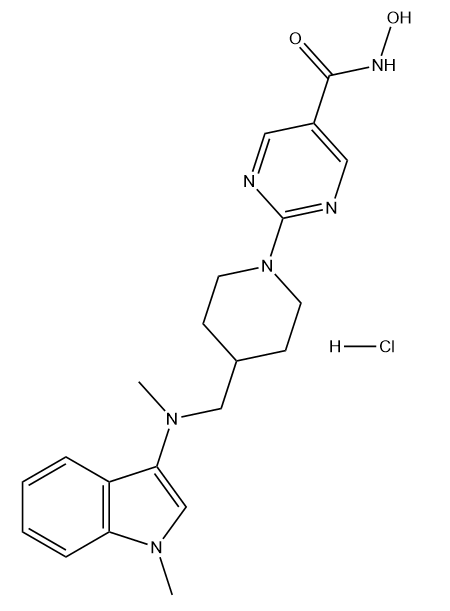 Quisinostat HCl 结构式
