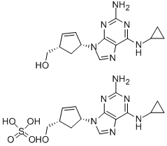 Abacavir sulfate 结构式