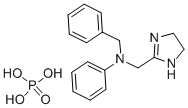 Antazoline phosphate 结构式
