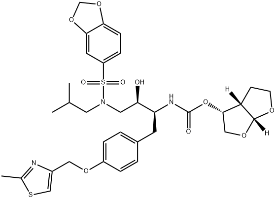 Brecanavir Chemical Structure