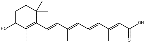 4-Hydroxyretinoic acid Chemical Structure