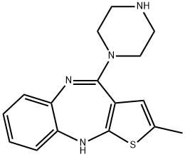 N-Demethyl olanzapine Chemical Structure