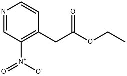 Ethyl 2-(3-nitropyridin-4-YL)acetate 结构式 Ethyl 2-(3-nitropyridin-4-YL)acetate 结构式