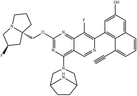 KRAS G12D inhibitor 1 结构式
