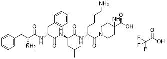 Difelikefalin TFA Chemical Structure