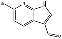 6-Bromo-1H-pyrrolo[2,3-b]pyridine-3-carbaldehyde Chemical Structure